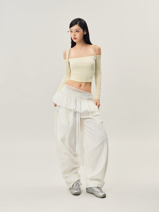 Luna Off-Shoulder Croptop